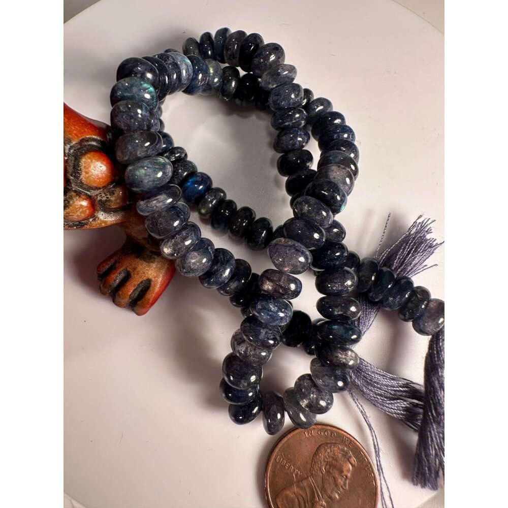 Spectrolite Beads 14 inches India